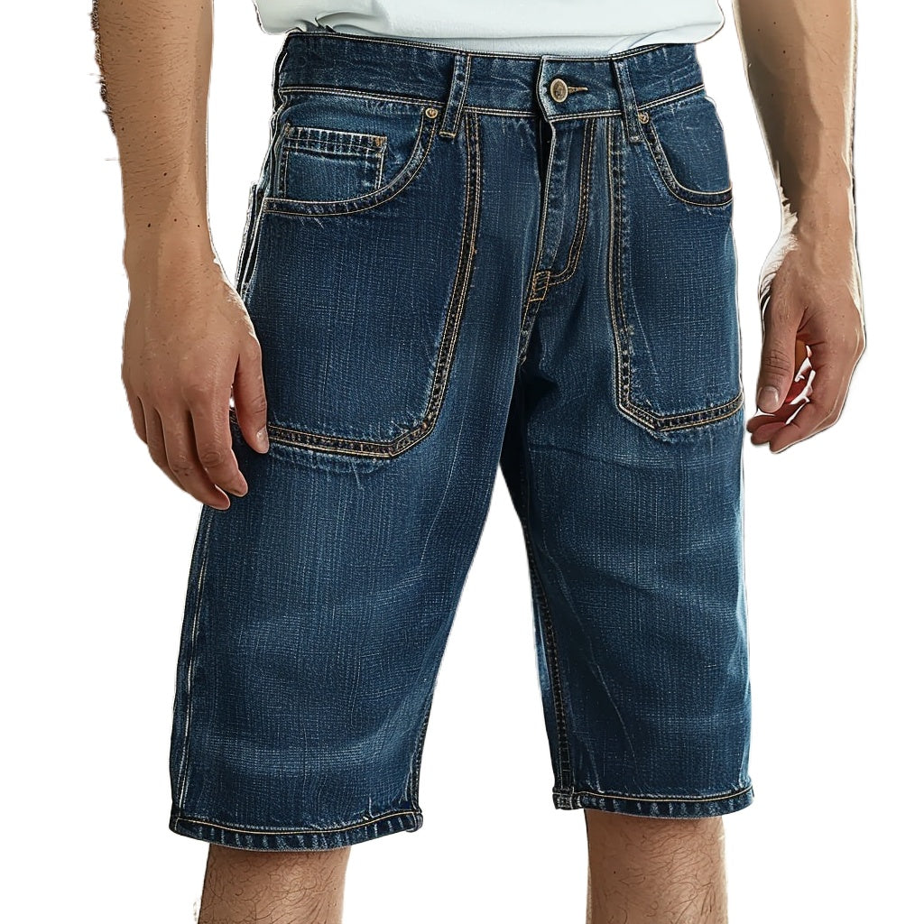 Jorts Mens Baggy Jean Shorts