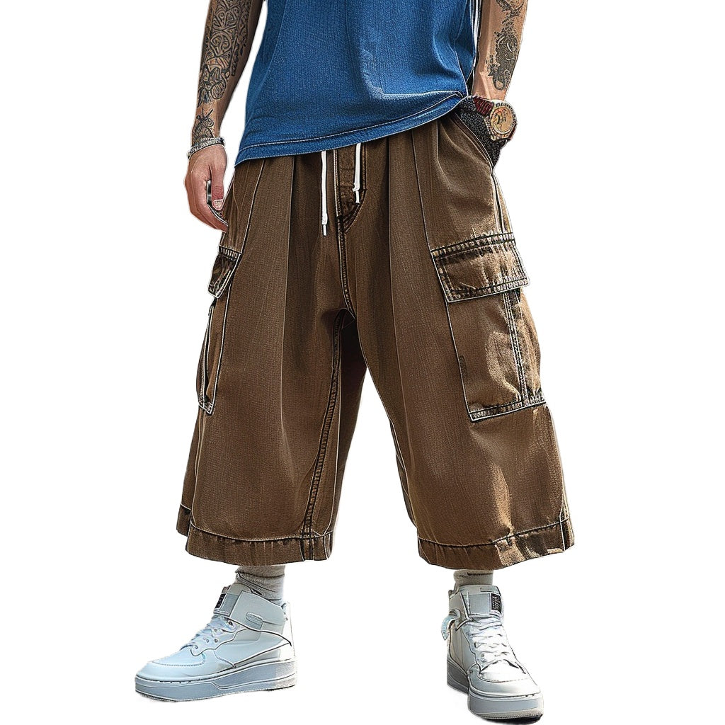 Jorts Mens Baggy Jean Shorts
