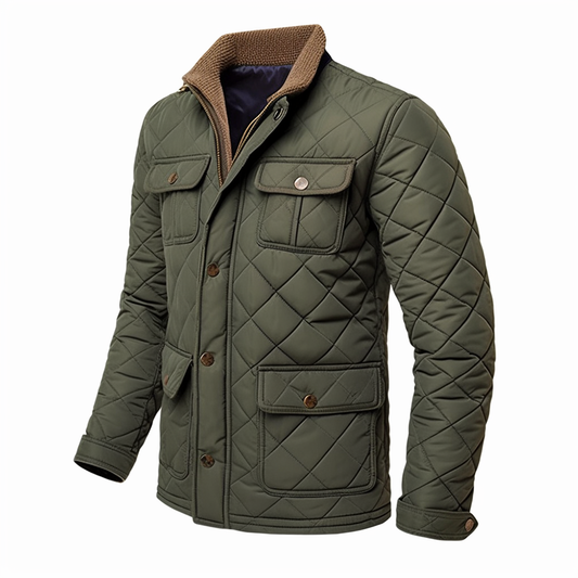 Men's Vintage Quilted Jackets for Men